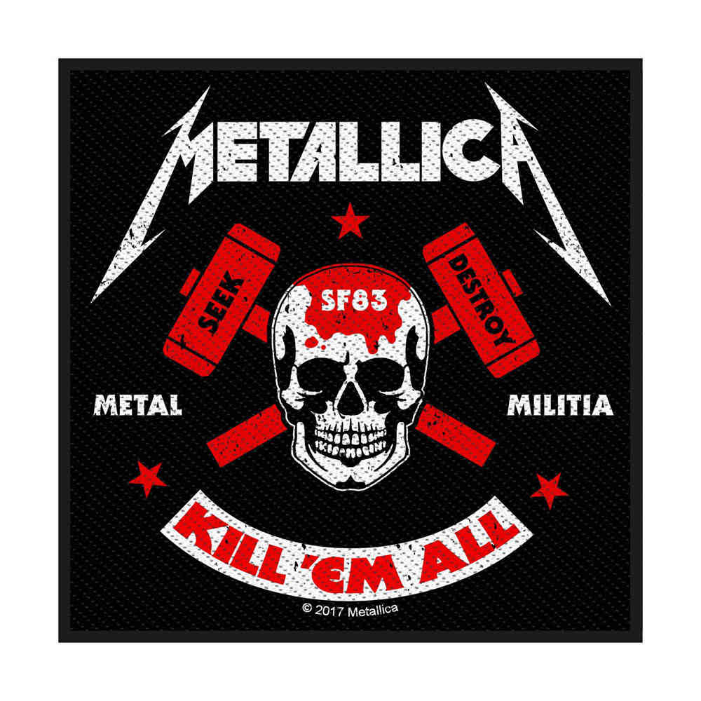 Metallica - Metal Militia Pièce - Multicolore